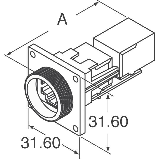 A-RJ45GFS Assmann WSW Components  Modular Connector Adapters